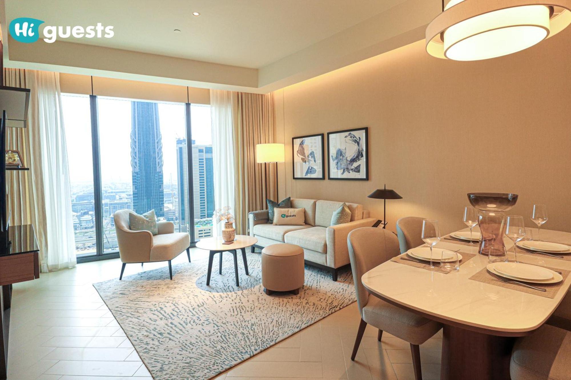 Apartment Higuests - Sky-high Experience Luxe Living On The 24th Floor Dubai
