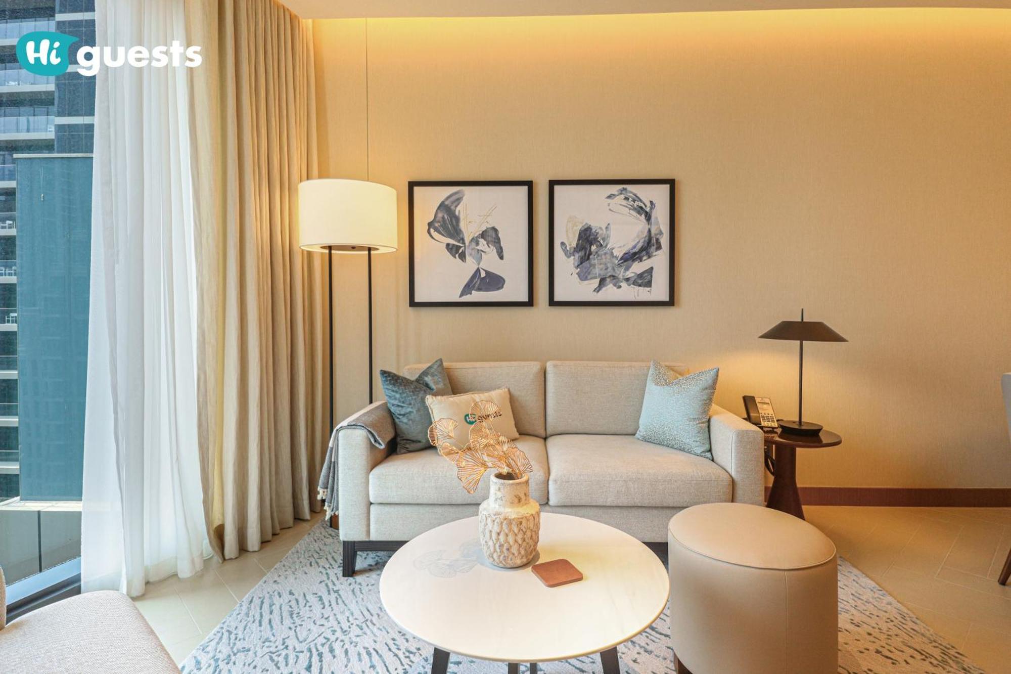 Higuests - Sky-high Experience Luxe Living On The 24th Floor Apartment Dubai