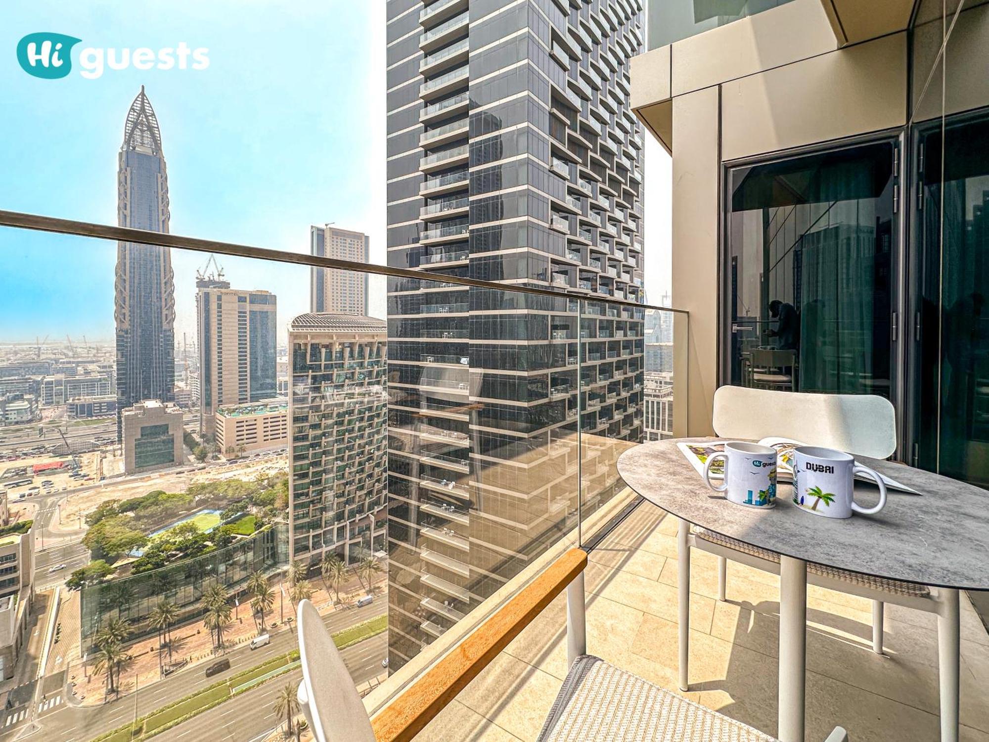 Apartment Higuests - Sky-high Experience Luxe Living On The 24th Floor Dubai
