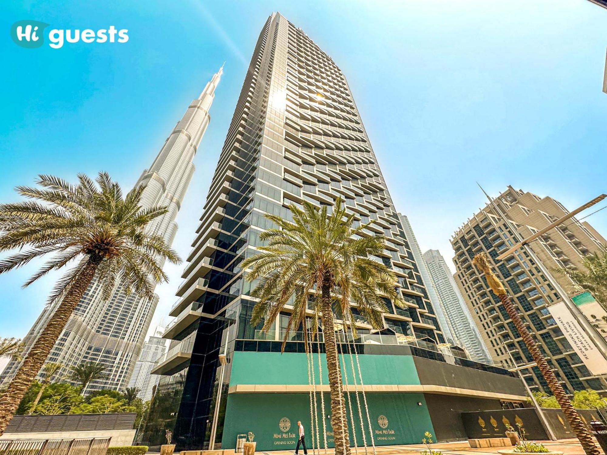 Higuests - Sky-high Experience Luxe Living On The 24th Floor Apartment Dubai